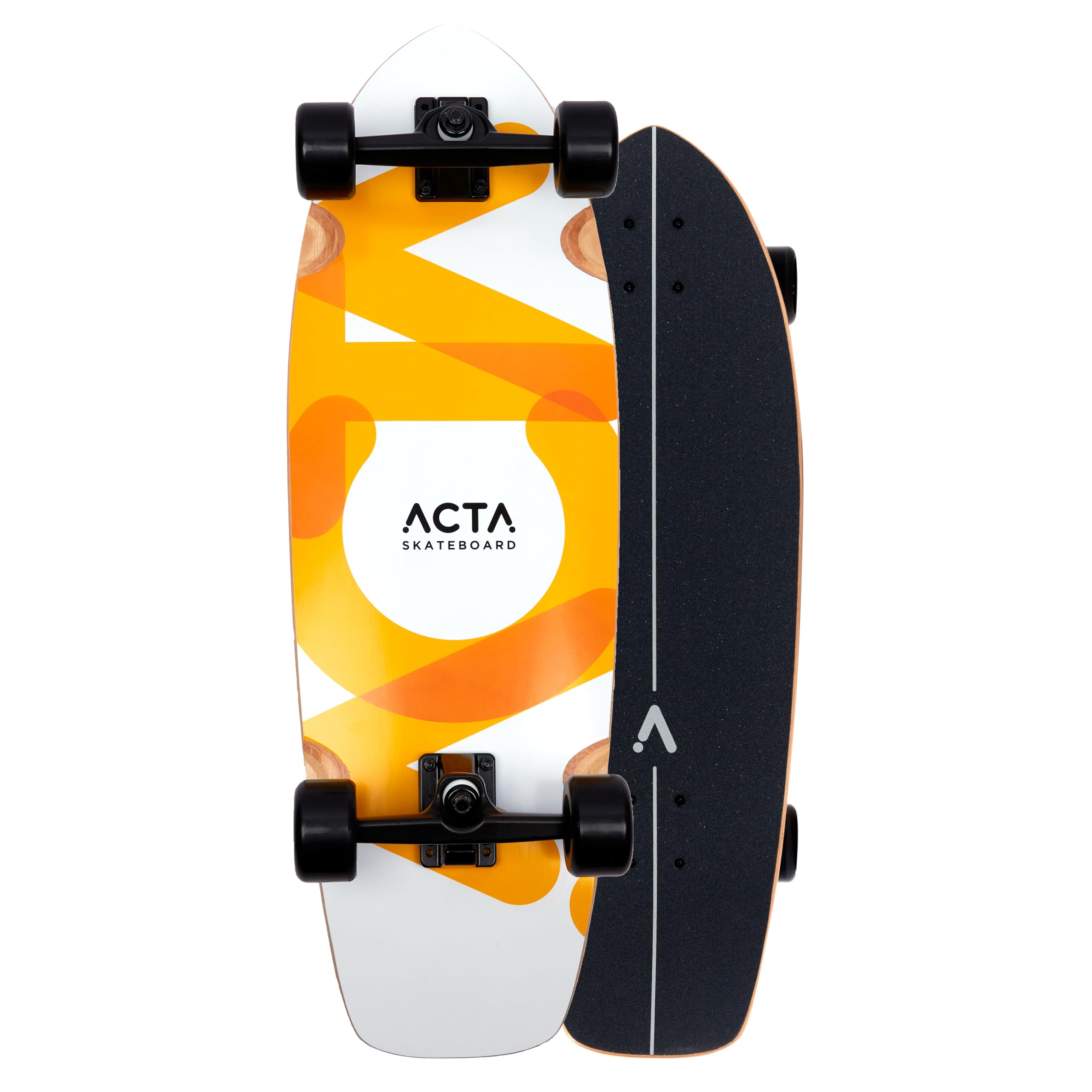 ACTA Surfskate Foam V2 31" - Ocean - Tabla de Surf de Arce de 7 Pliegues, Ideal para Principiantes e intermedios, para pumptrack, Cruising y Carving Urbano (Foam V2)