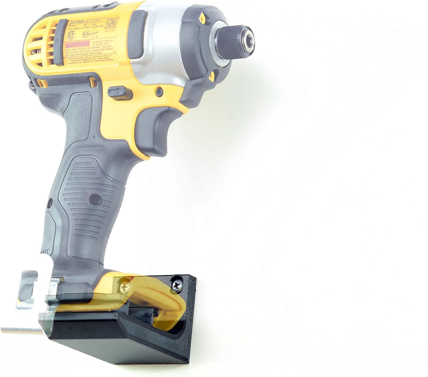 Spartan Mounts for DeWalt 20V Tool | Wall Display Hook Holder | Power Tool Storage | Blog DIY Craft Room | All Types | Strong Low Profile Bracket | Convenient Easy Access Garage Organization