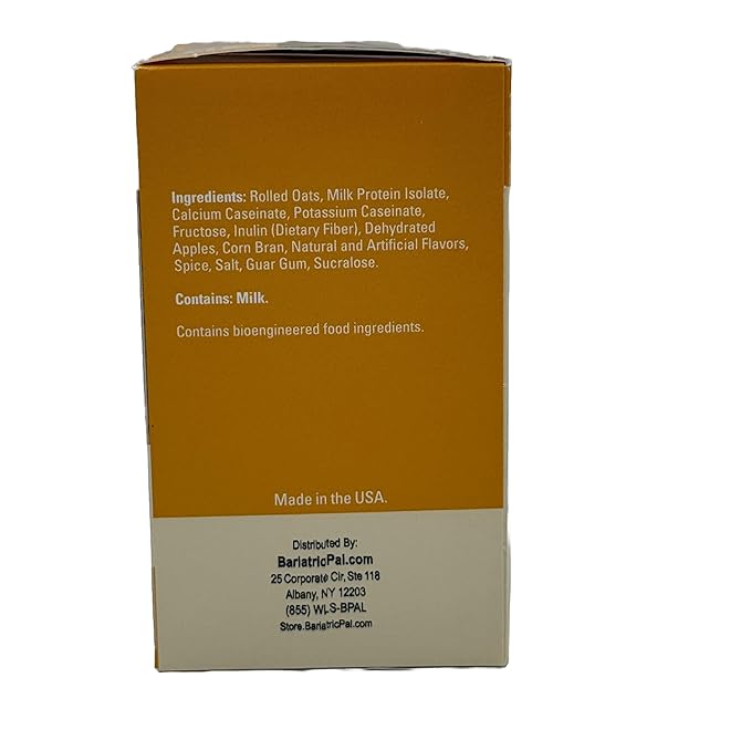 Avena con Proteína BariatricPal 12g - Manzana y Canela (Pack de 6) miniatura 3