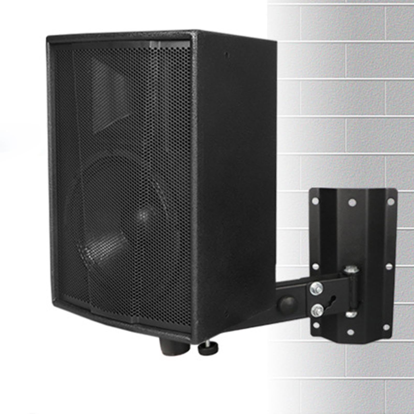 Soporte de Pared Universal y Duradero para Altavoces, Soporte de Acero Ajustable, Accesorios para Altavoces Que ahorran Espacio, de Pared, Accesorios,