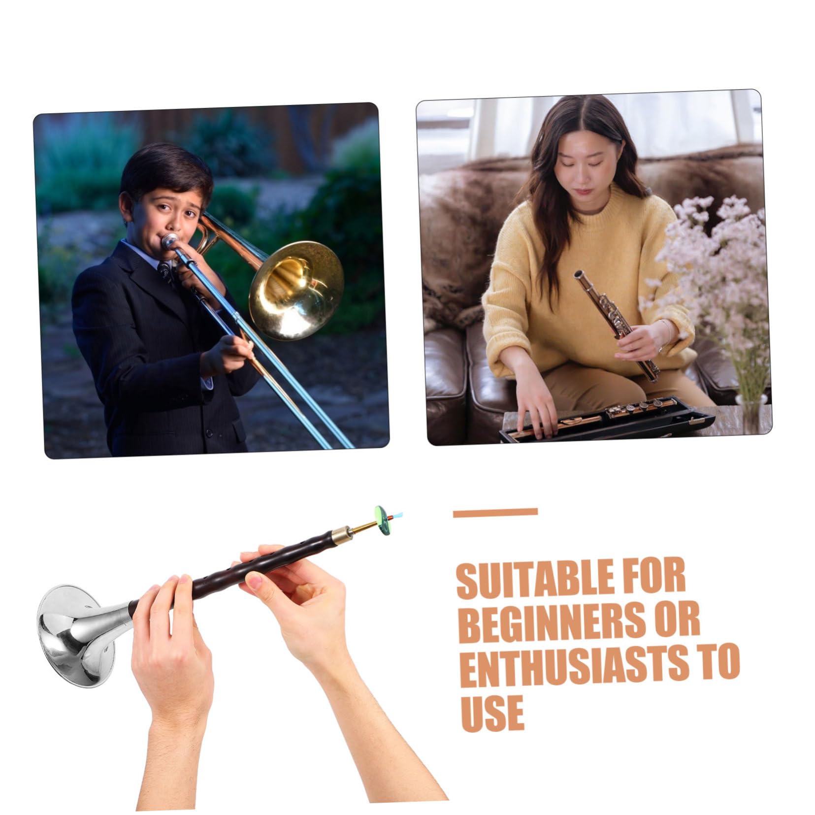 Suona zu Anfänger Chinesische Traditionelle Eisen aus für Leicht Kupfer Tragen Rostfrei Zufällige Farbe und Schüler und Musikalische Einsteiger