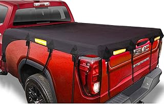 Upgraded Truck Bed Tarp Cover for Standard Bed (6.5' Box) Fit for Ford F150