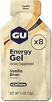 Vista 17 de GU Energy Nutrición Deportiva Original, Gel Energizante de Sabor Tri-Berry, Caja de 24
