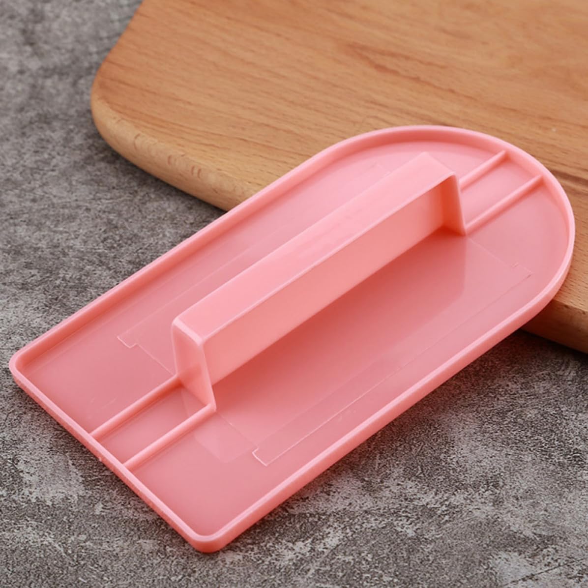 5 Pcs PP Cake Smoothing Spatulas with Handles for Cream Spreading