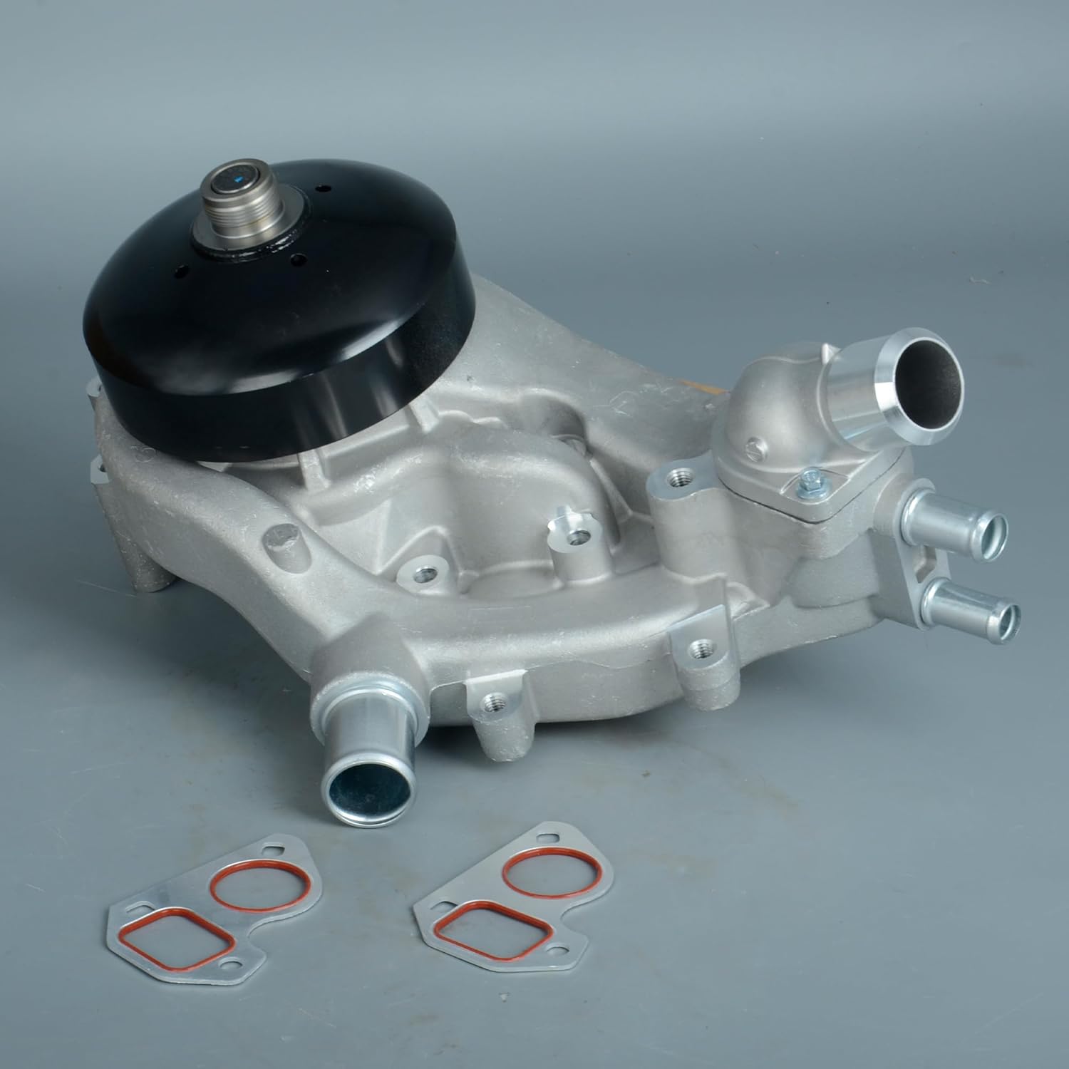 AW6009 Water Pump with Thermostat Compatible with Chevrolet Silverado Suburban 1500 2500 3500 GMC Yukon XL Hummer H3 Cadillac Escalade Isuzu Saab 4.8L 5.3L 6.0L 6.2L V8 Replace OE 19253263