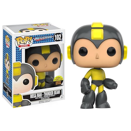 Funko Pop! Thunder Beam Mega Man #102 Nycc Exclusive