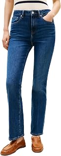 Tommy Hilfiger Women's Mid Rise Bootcut Jeans with Stretch