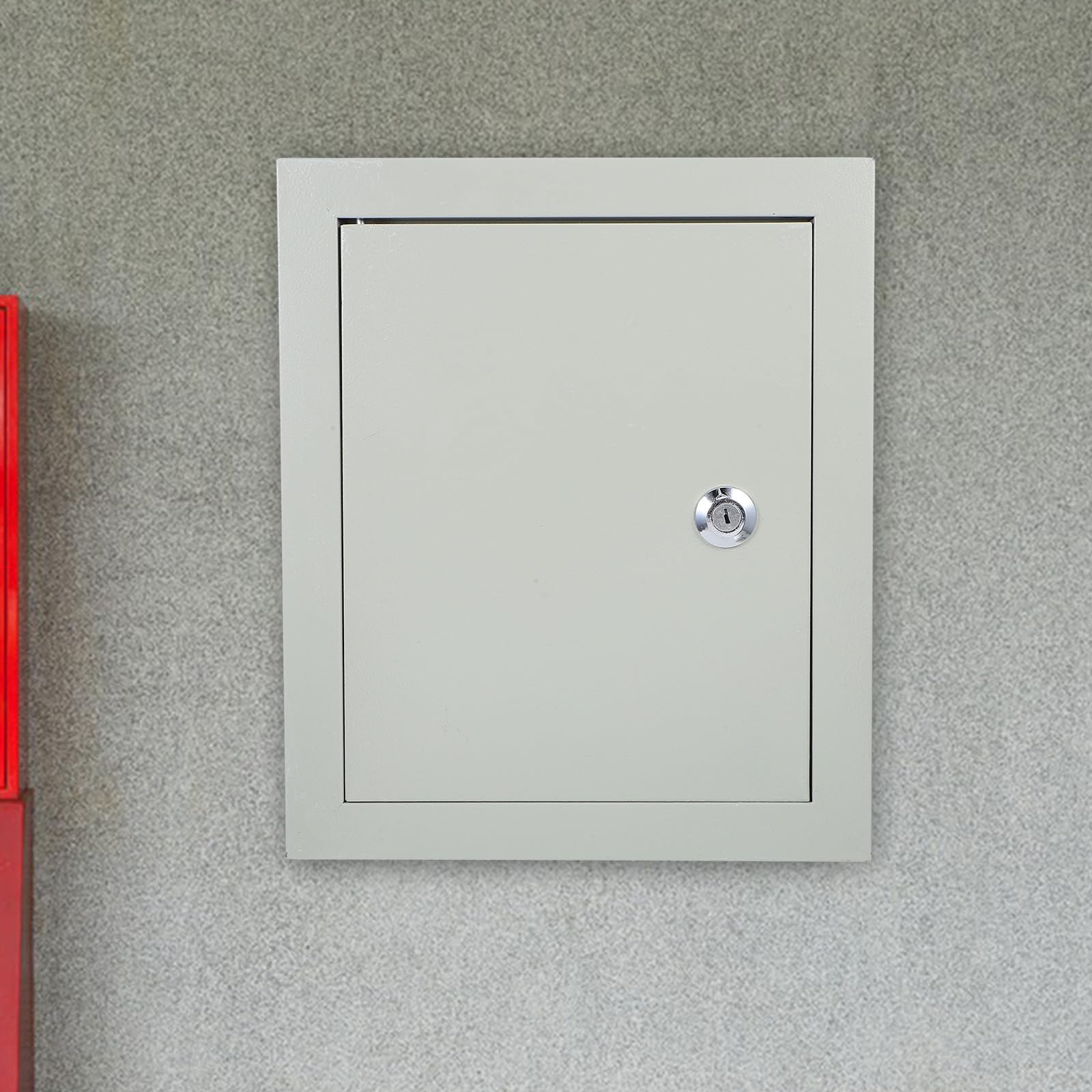 Caja Eléctrica Exterior Resistente Intemperie de Hierro Plata