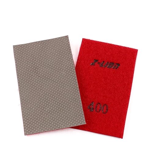 Miniatura 11 de Z-Lion Hojas de papel abrasivo de diamante de grano 60, papel de lija de diamante, parte trasera de nailon para moler piedra de vidrio de cerámica