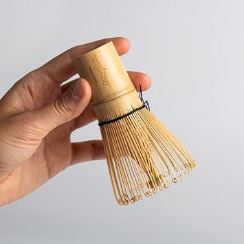 Toganoo Tea Matcha Tea Brush Traditional Bamboo Beater Handmade Foamer Bamboo Whisk (Chasen) Green Tea Powder Mixer