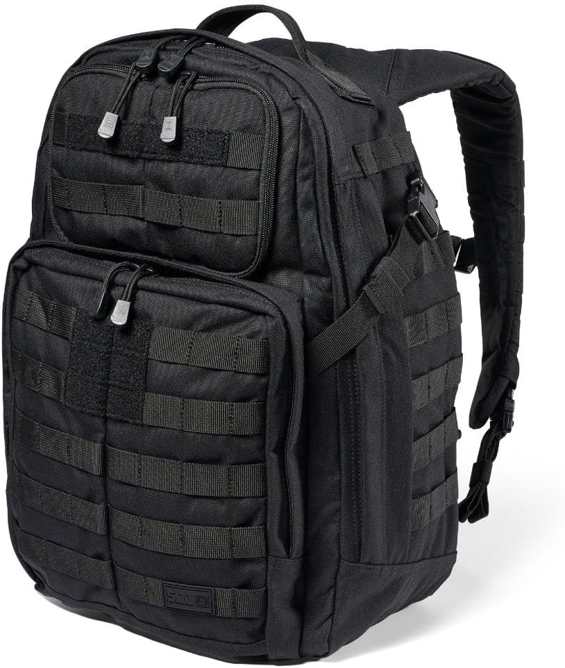 Tactical Backpack, RUSH 24 2.0 Military Survival Molle Back Pack with Laptop Compartment, 37L, Style 56563ABR/56564ABR