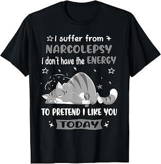 Narcolepsy Warrior I Suffer From Narcolepsy T-Shirt