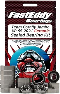 FastEddy Bearings Compatible with Team Corally Jambo XP 6S 2021 Ceramic Sealed Bearing Kit