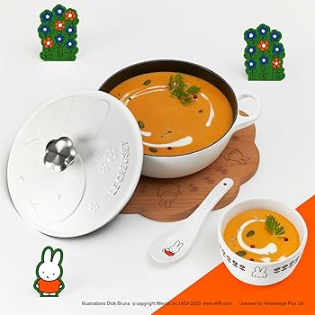 Amazon｜ル・クルーゼ(Le Creuset) ミッフィー マルミット 18cm