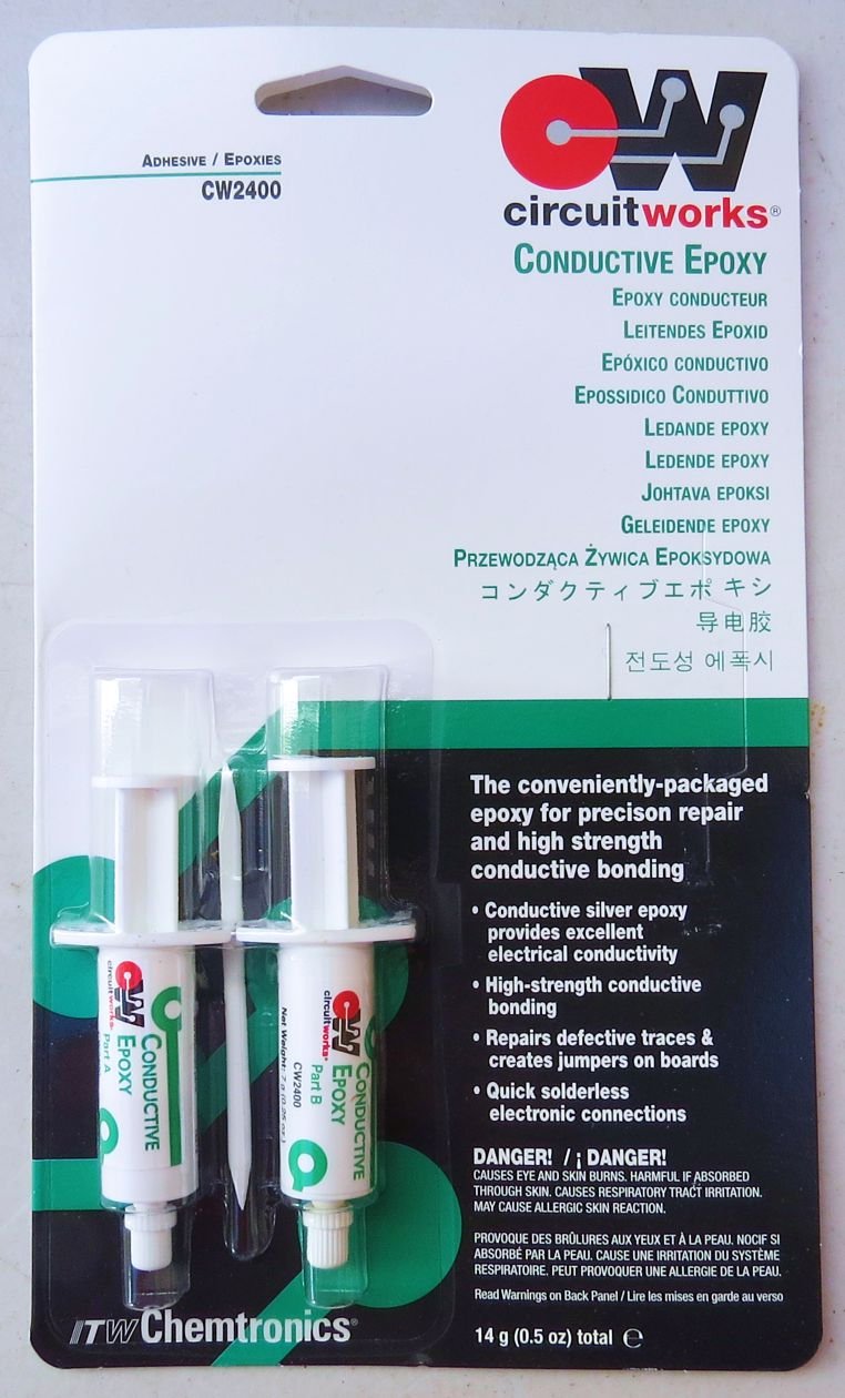 Chemtronics Cw2400 Conductive Epoxy Kit : Amazon.com.mx: Herramientas y ...