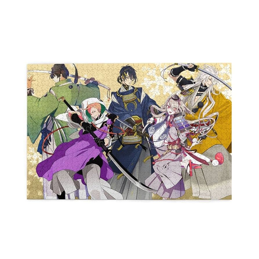 刀剣乱舞 花丸ジグソーパズル 木製フレーム付き完成品 91L+LmKiBrL._UF894,1000_QL80_.jpg