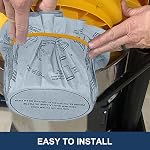 90107 Paper Disc Filters& Rubber Bands and 90585 Premium Foam Filter Compatible with Shop vac Wet Dry Vacuum Cleaners, Most 5 Gallon and Larger Shop Vacuums 15pcs