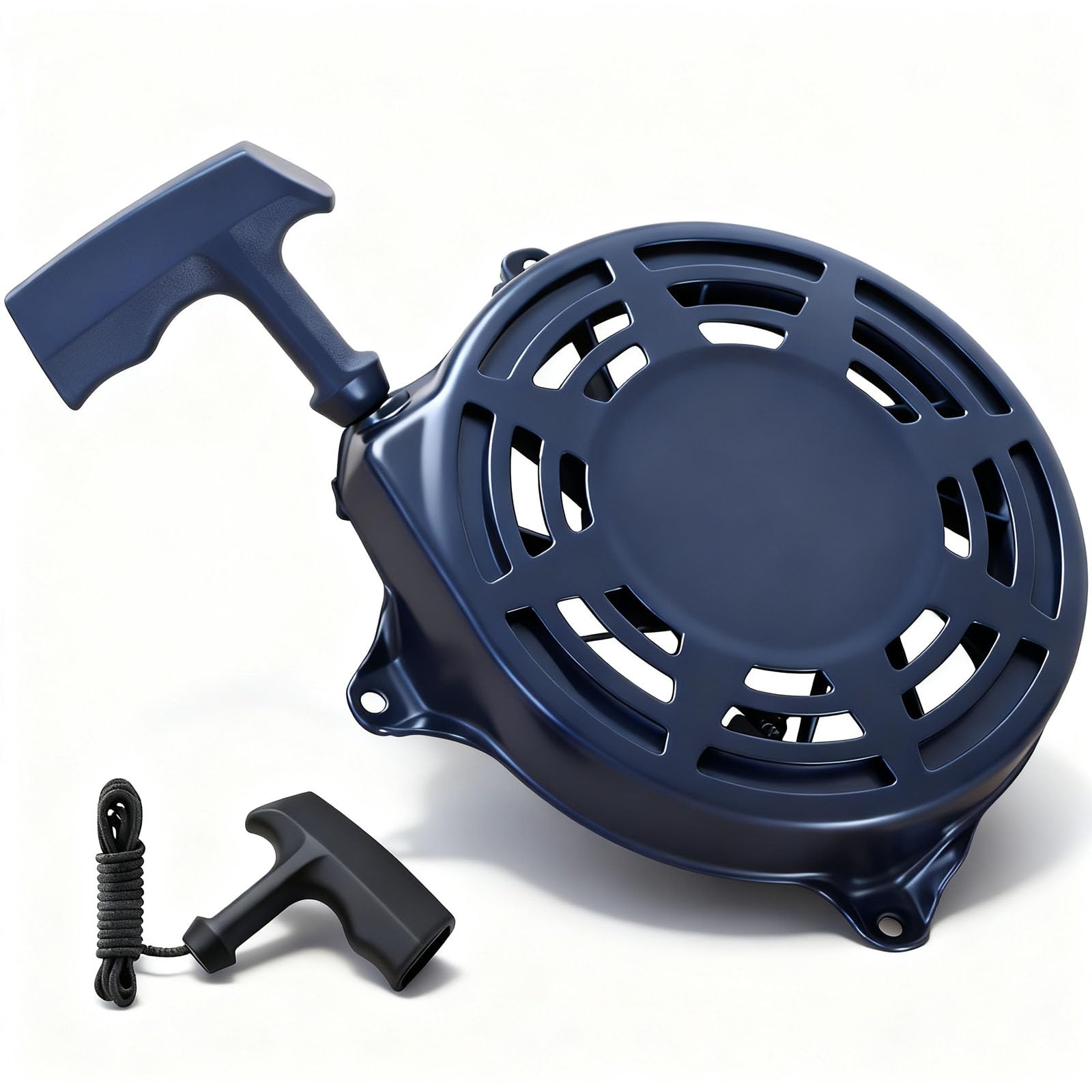 497680 - Conjunto de arranque de retroceso para cortacésped 497680 498144 para cortacésped Lawnboy MTD Snapper, repuesto Oregon 31-068 Rotary 12368 con cable