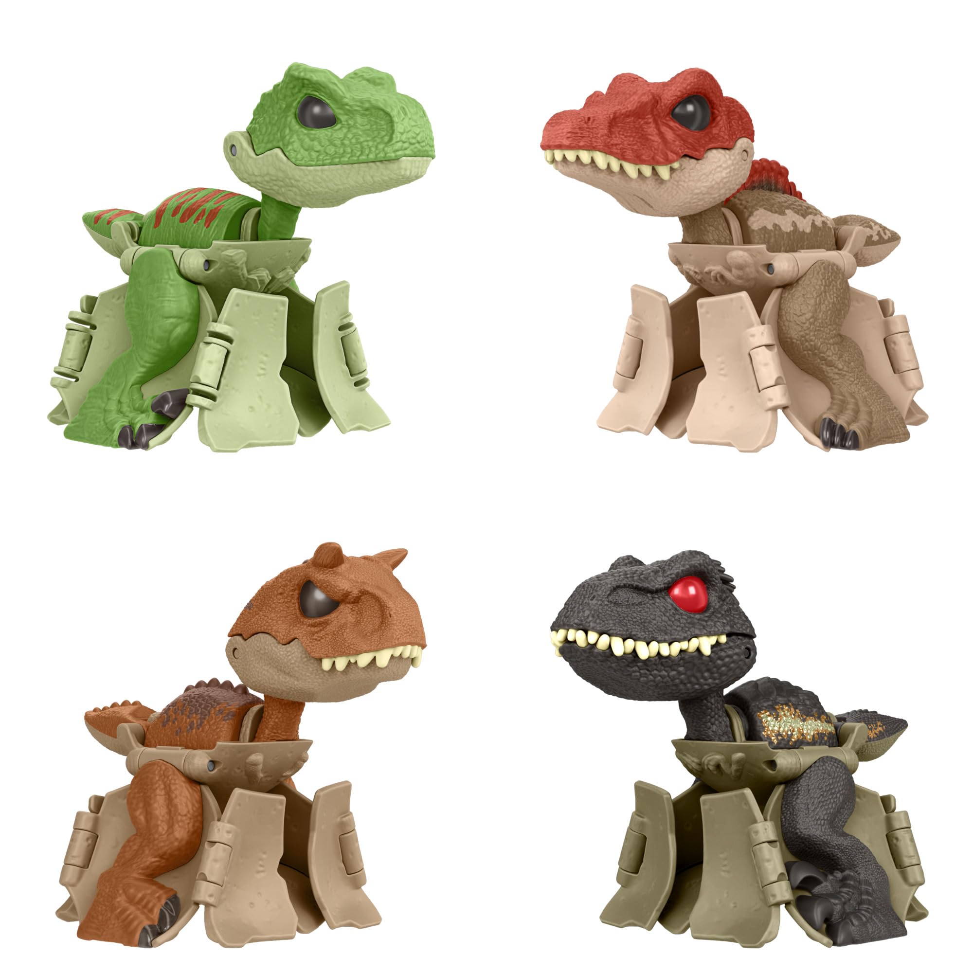 Jurassic World Dinosaur Toy Hidden Incubators for Ages 4 and Up