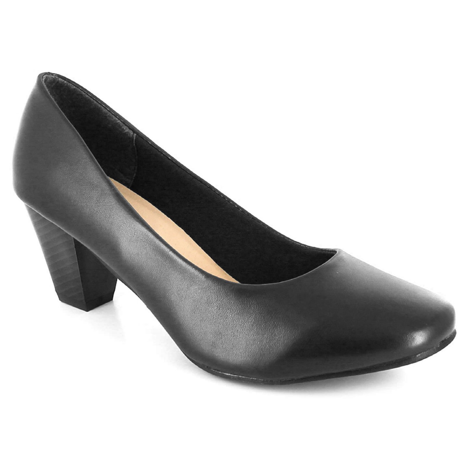 Comfort Plus® Ladies Womens Court Shoes Pumps Wide E Fitting Classic Casual  Formal Wider Fit Work Office Comfy Smart Comfortable Slip On Shoe Low Mid