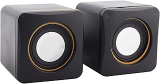 Computer Speakers for Desktop PC, Laptop, USB Powered External Stereo Speaker, Loud Volume, Rich Bass, 3.5 mm Audio Plug to Notebook, Desktop(#1)