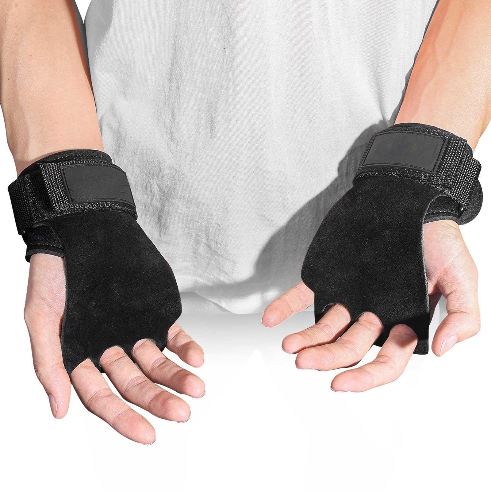 10 impugnature per trazioni, in pelle di , per bilanciere e | ginnastica, ideali per ginnastica, trazioni, sollevamento , kettlebell e allenamento