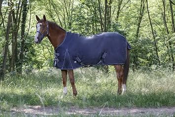 EKKIA Ekia 3338025595193 Horse Riding Equipment ETH.Essent.COT.Sheet NY/GR 6 '0 400040160, oner Size, Other