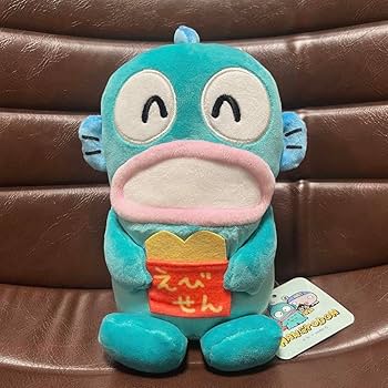Amazon.co.jp: ハンギョドン むにゅぐるみ ぬいぐるみ えびせん