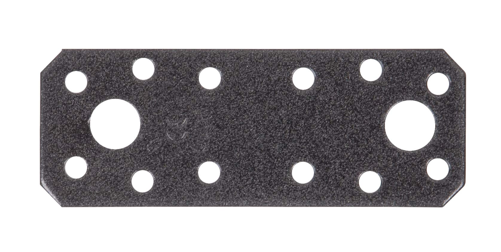 Alberts 301644 Duravis® Flat Connector | Black Diamond Duplex Coated | Size 96 x 35 x 2.5 mm