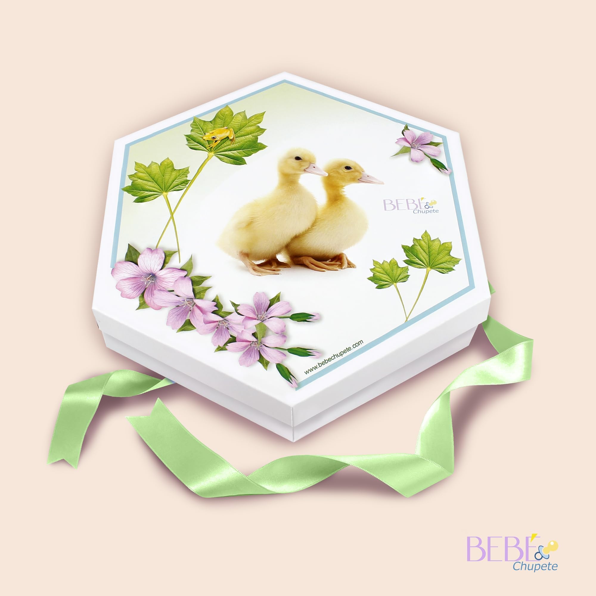 BEBÉCHUPETE Primera puesta Bebe Recien Nacido - Cosas para Bebes Recien Nacidos con Babero Bordado con Nombre - Regalos bebes recien nacidos originales - Kit bebe recien nacido - Cestas bebe (Verde)