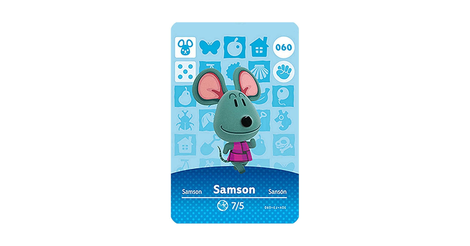 Amazon.com: Samson - JORDEN Animal Crossing Horizons Series