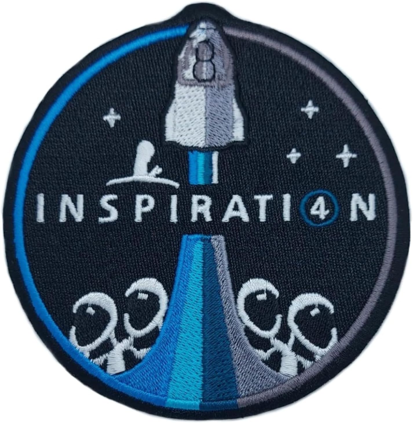 NASA SpaceX Inspiration 4 Patch (4 Inch) Embroidered Iron