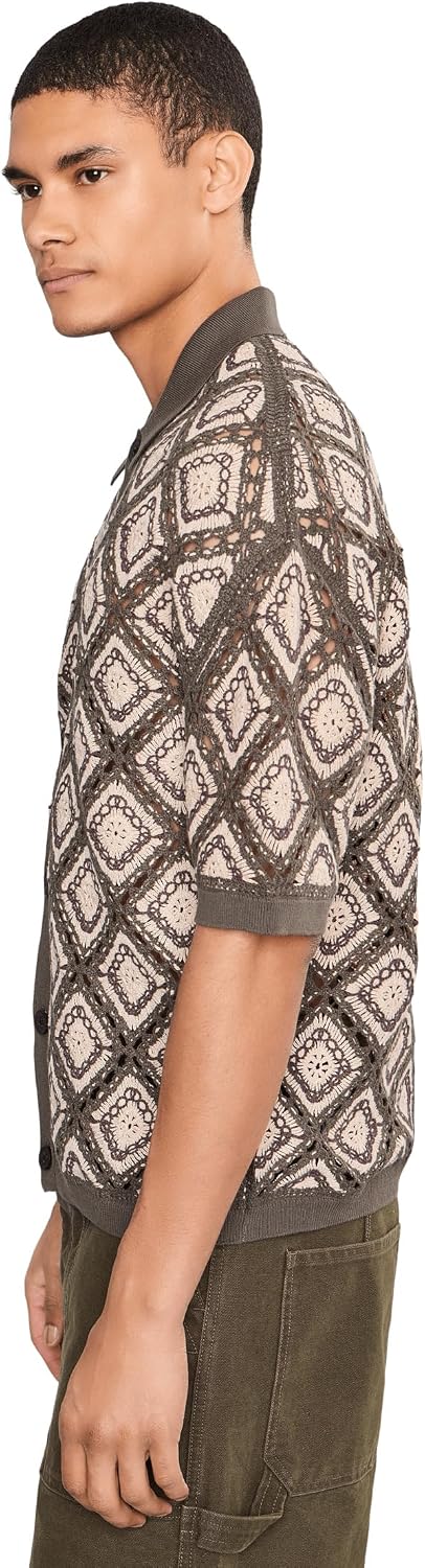 Allsaints Men's Morena Ss Cardigan