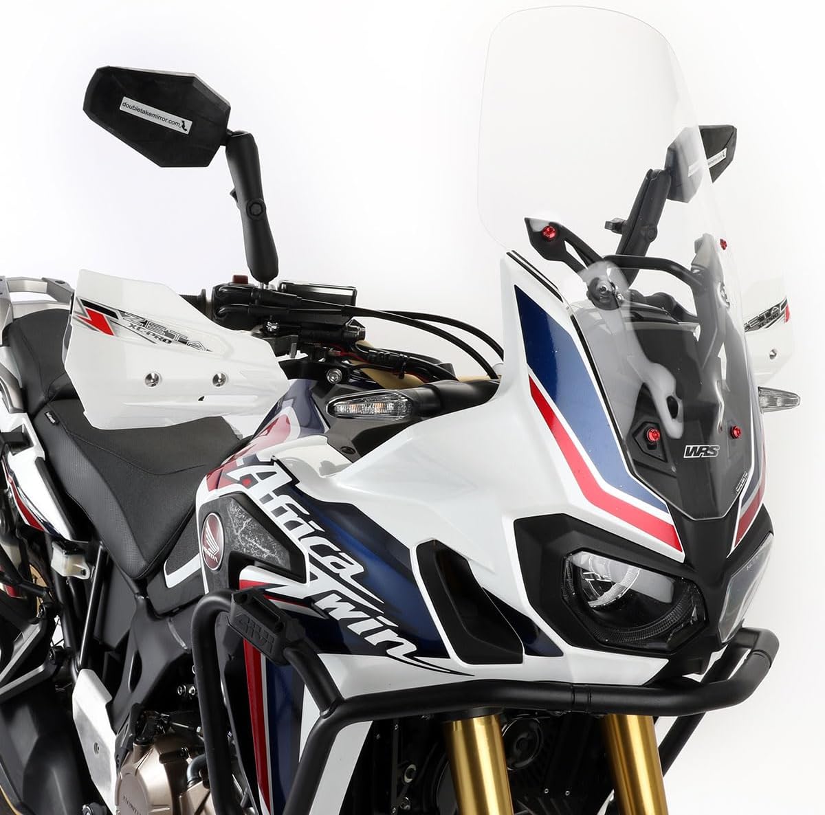 Zeta XC Pro WHITE Hand Shields (Pair) for Armor Handguards, Medium, Silver