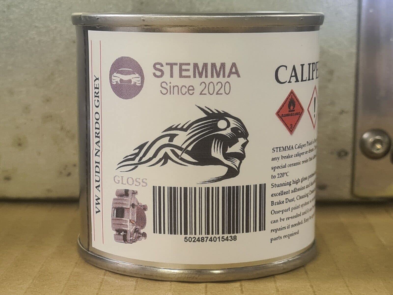 Peinture pour étrier de frein STEMMA® pour BREMBO ROUGE haute température 125ml brillante