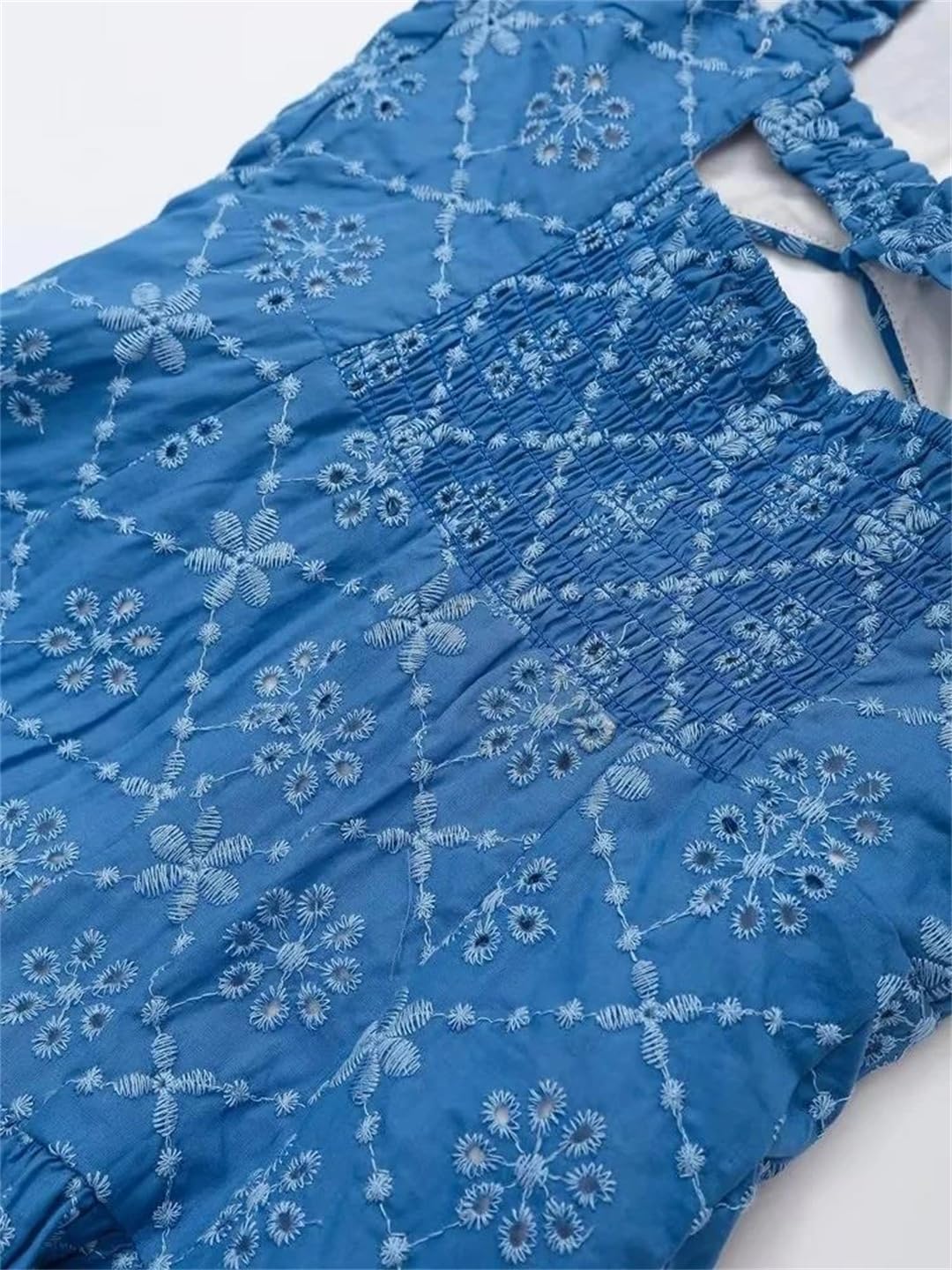 Women's Hollow-Out Embroidered A-Line Skirt