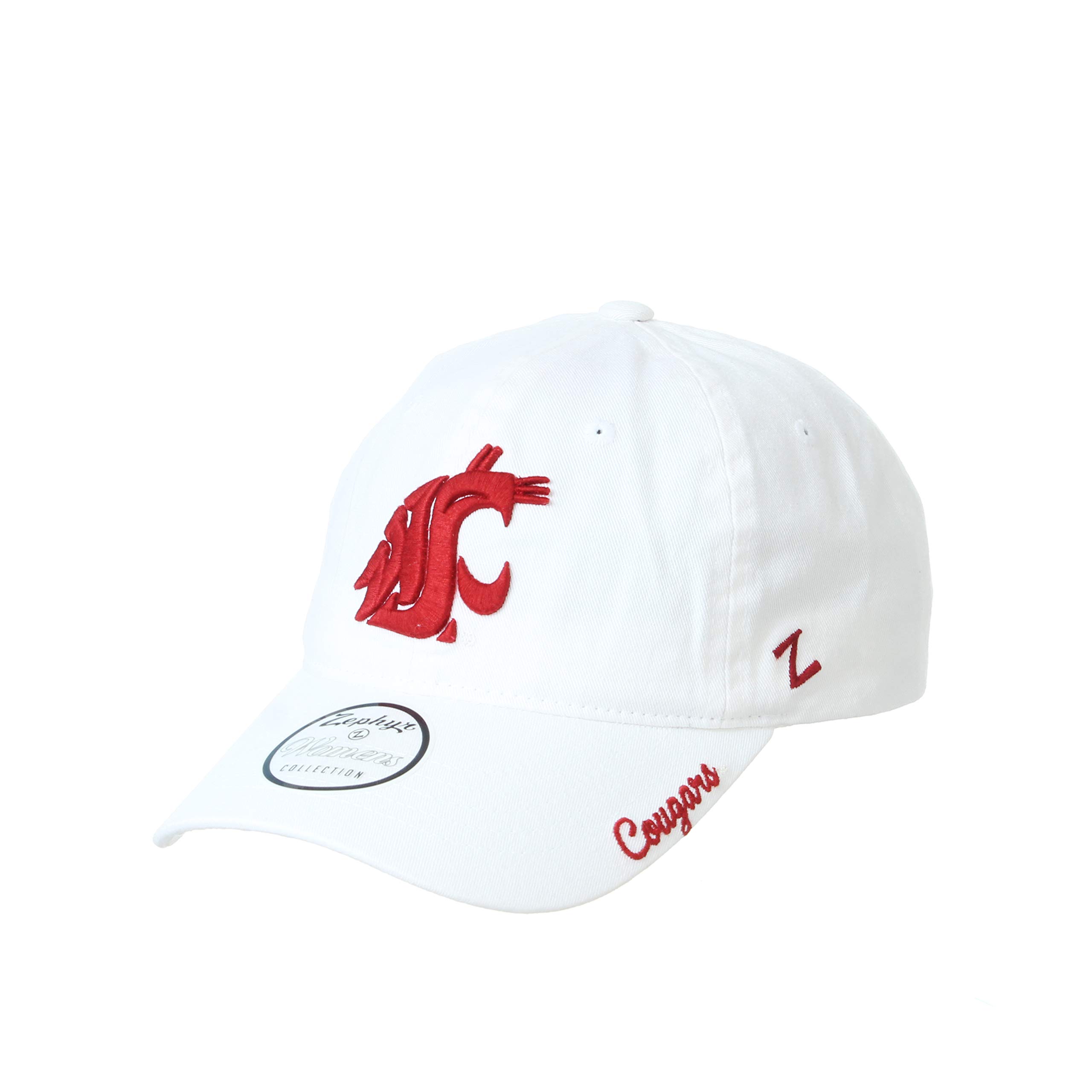 ZHATS Women's Adjustable Scholarship Hat - Icon White, Buckle Closure