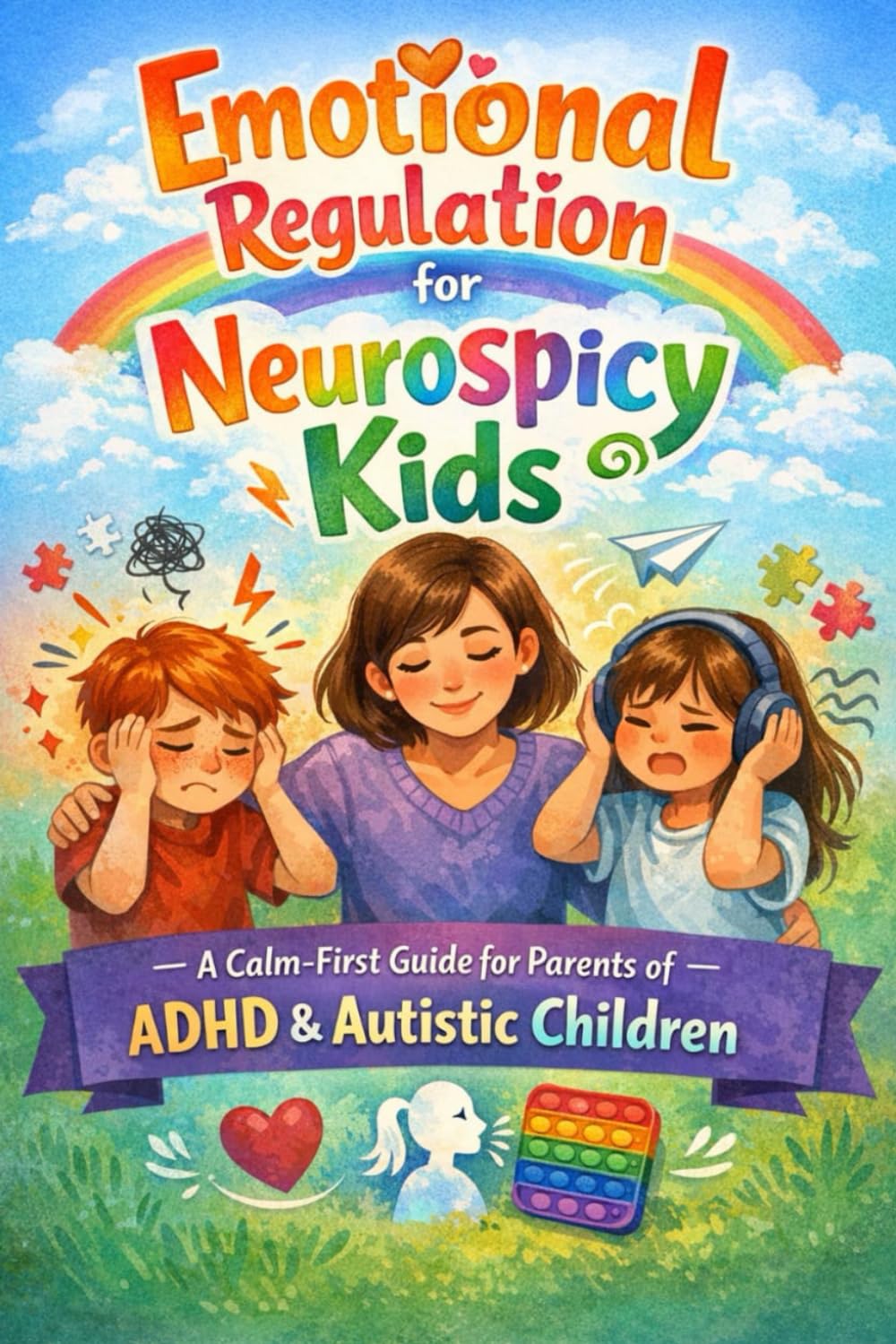 Emotional Regulation for Neurospicy Kids: A Practical Guide for Parents of ADHD & Autistic Children to Reduce Meltdowns, Build Emotional Skills & Create Calm at Home