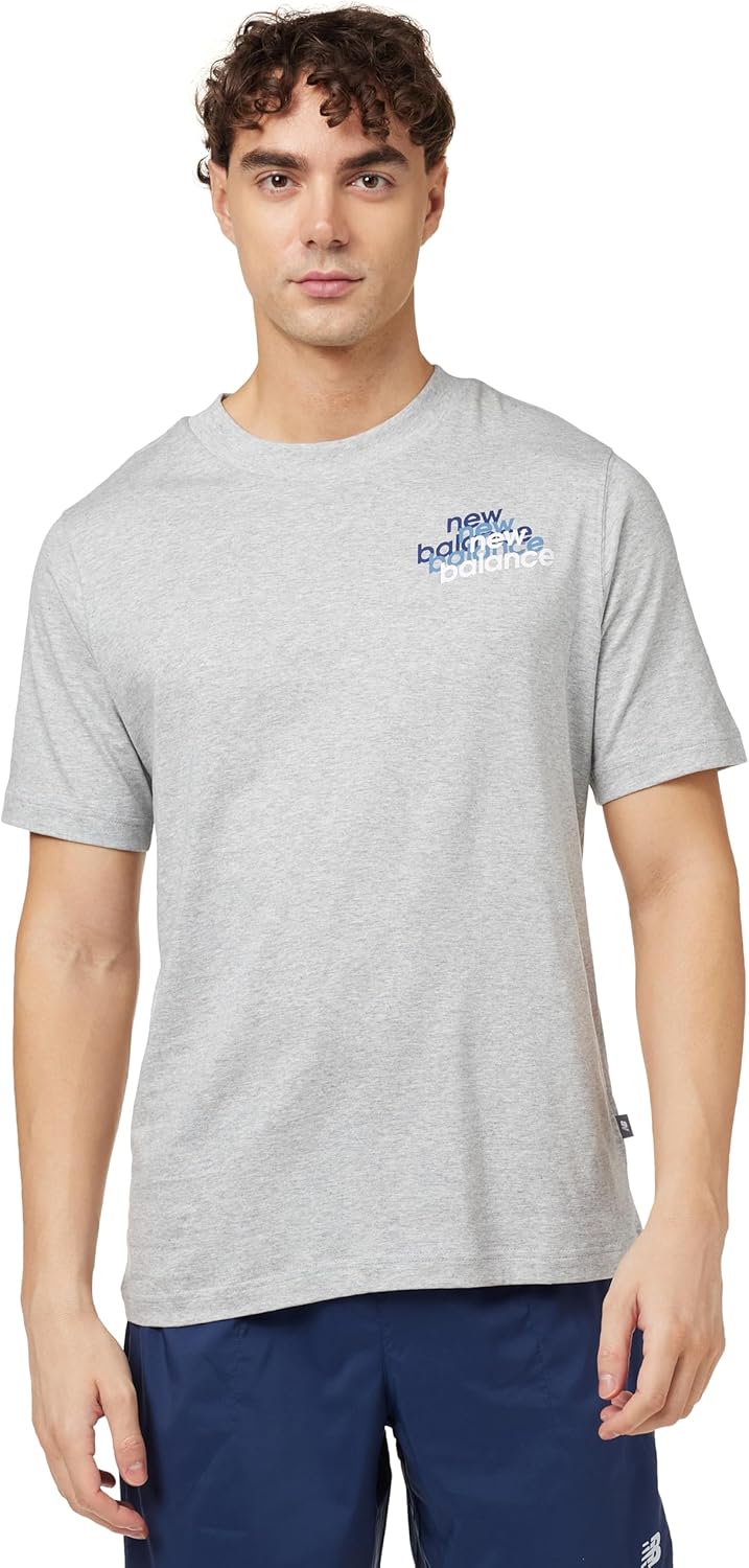 تي شيرت رياضي اسنشيال فارسيتي كلاسيك للرجال من نيو بالانس 2026 - view 1