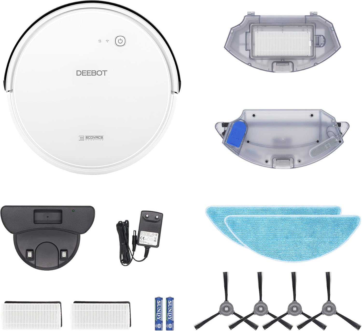 ECOVACS Deebot 605 robot aspirateur laveur