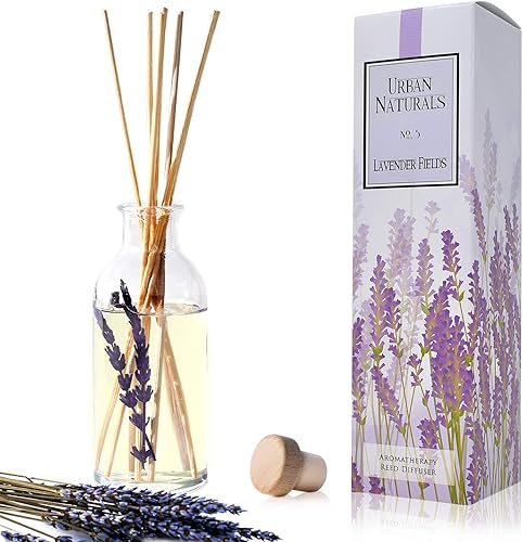 Vista 53 de Urban Naturals Lemongrass Verbena - Juego de difusor con varillas aromáticas Colección de aromaterapia (Refresh + Renew) Mind & Body Ambientador