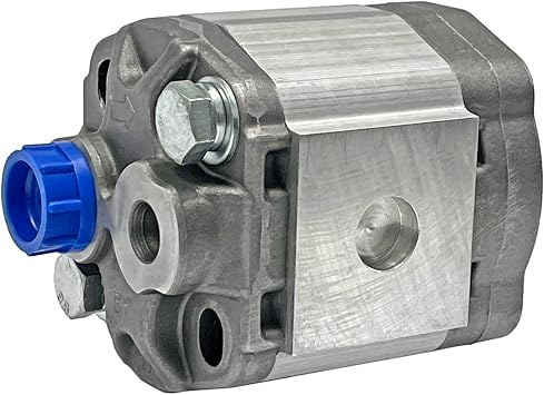 Magister Mini Hydraulic Gear Pump, 2.1 CC, Flat Tang Shaft, CCW Rotation, Through-Bolt Mount, 1.66 GPM at 3000 RPM, 3600 PSI