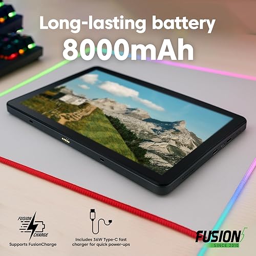 Miniatura 5 de Fusion5 Tablet PC profesional Windows 11 de 10.1 pulgadas, 16 GB de RAM, SSD de 512 GB, Intel de 13 generación, Full HD, USB C, Micro HDMI, tableta