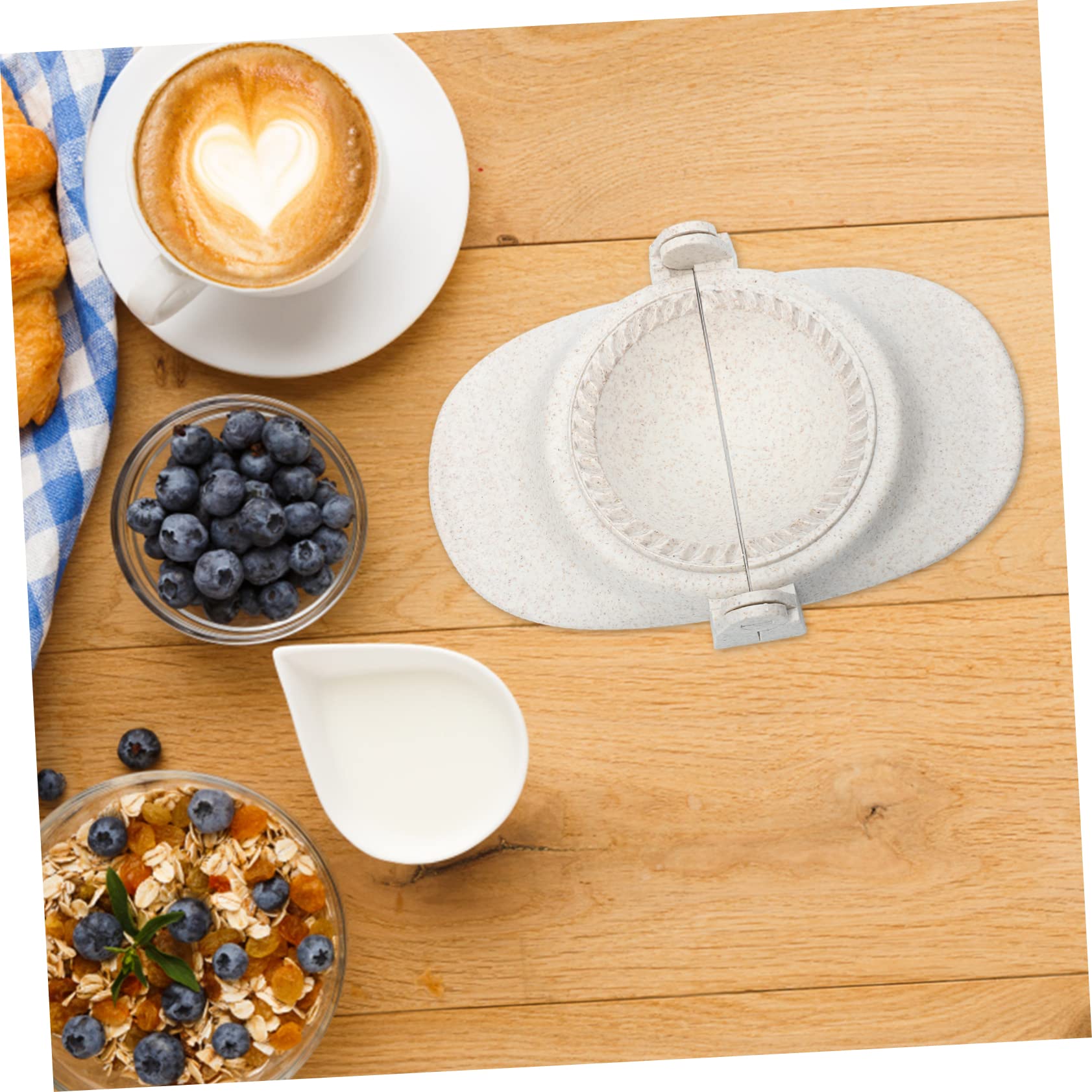 Ciieeo Dumpling Press Molds Dumpling Wrapping Tool Empanada Makers Artistic Design Quick Easy to Use