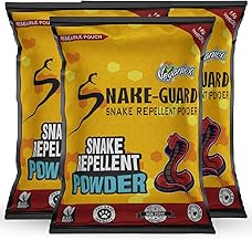 Snake Guard Snake Repellent Powder, Non-Toxic, Eco-Friendly | Pet-Safe Plant Safe | No Smell Long-Lasting Shield 3 kg Pack of 3