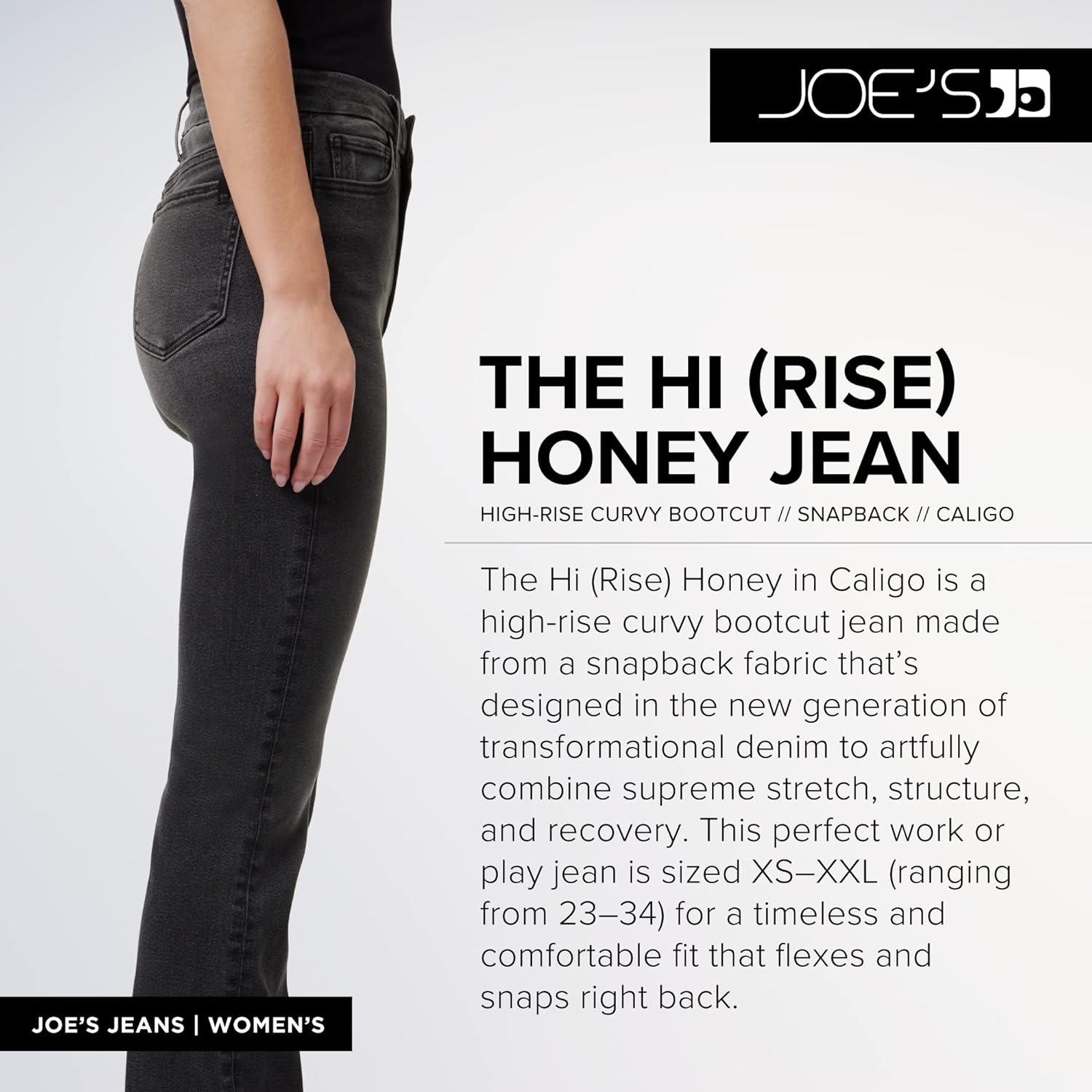 Joe's Jeans Women's The Hi Honey Fashion Bootcut Jean - Image 3