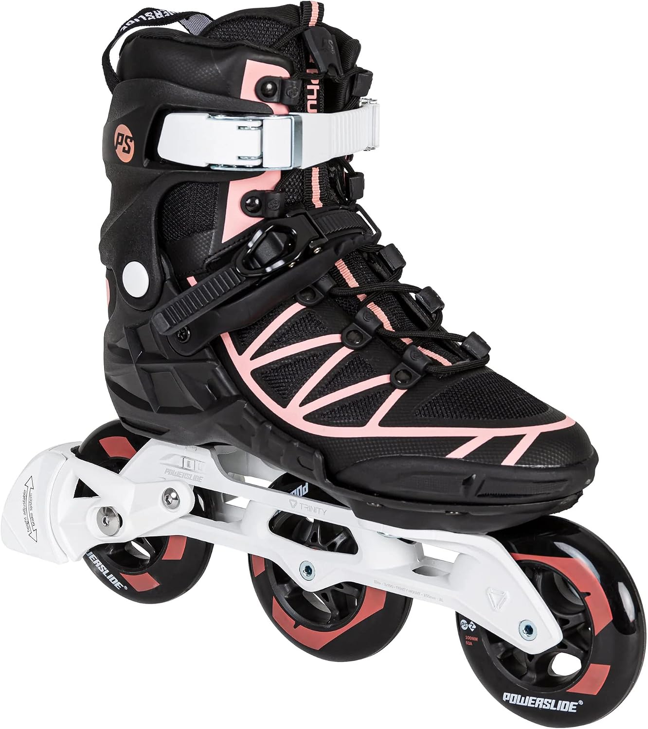 PS Phuzion Argon 100 Women's Skates Coral 6.5 (37)