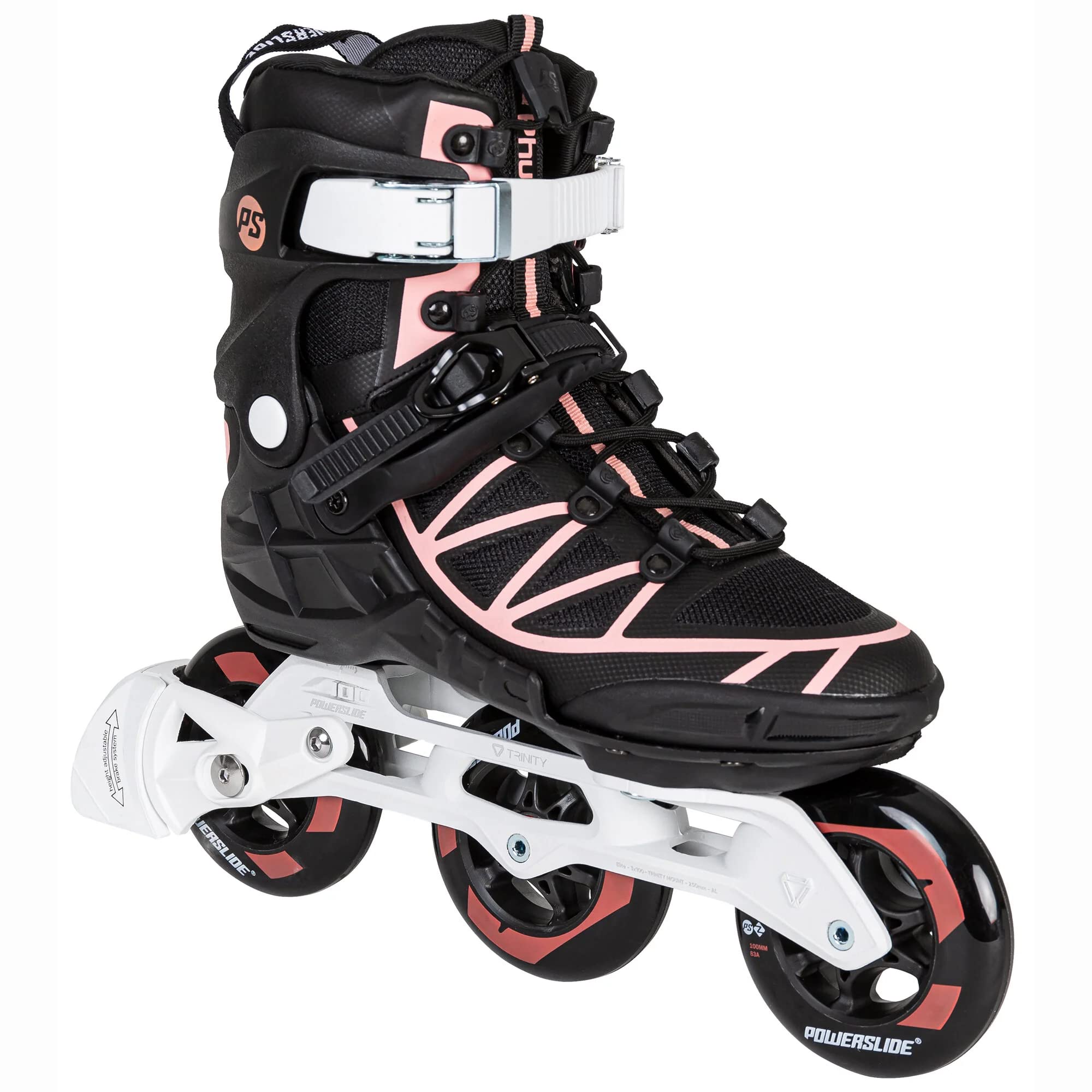PS Phuzion Argon 100 Women's Skates Coral 7.0 (38)