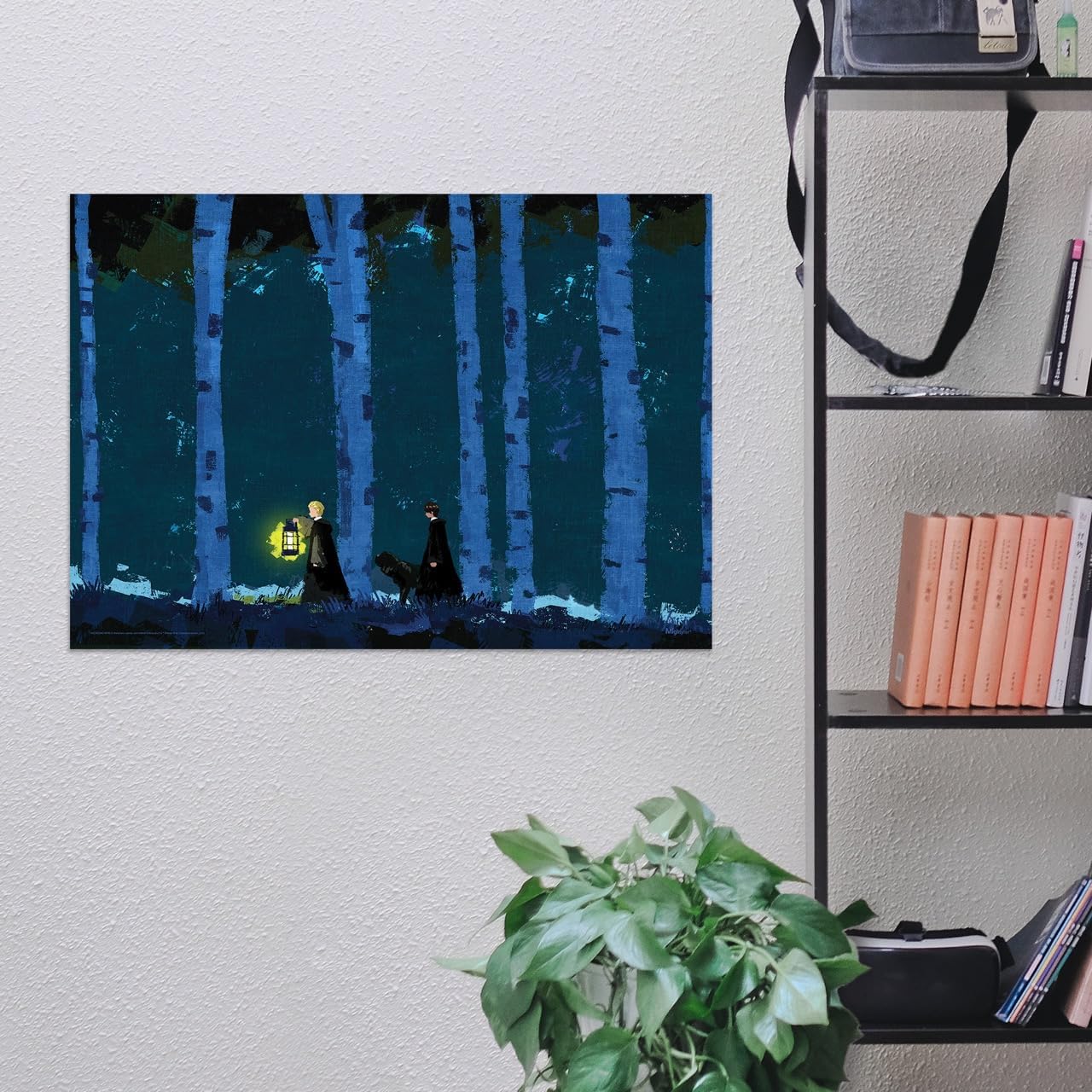 MIGHTYPRINT Harry Potter Dark Forest Harry Malfoy 24 x 17 Wall Art image 4