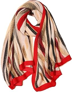 سكارف بطبعة جغرافية - متعدد الالوان, متعدد الألوان, One Size